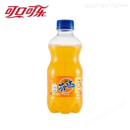 芬达（小瓶装）300ml*12瓶整箱装 碳酸饮料 橙味汽水外卖用