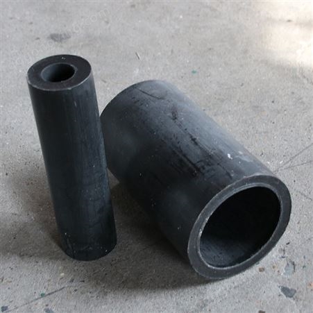 荣飞氟塑供应 加玻纤填充黑色尼龙管 大尺寸尼龙空心棒 可来图加工