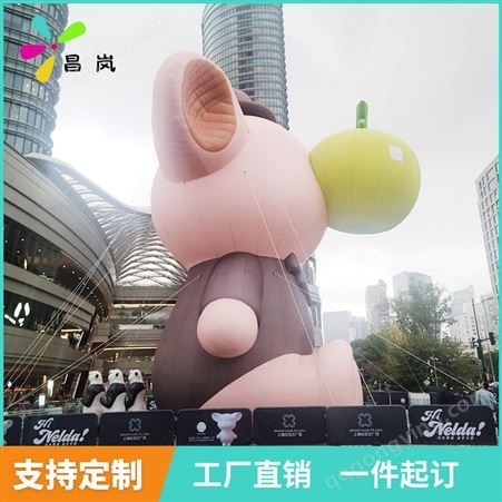 昌岚 充气大卡通15米巨型猫熊 卡通气模模型 大型广告道具制作