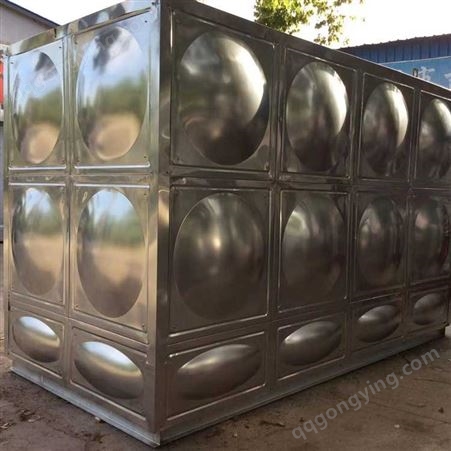 304不锈钢彩钢板保温水箱 自由组合储水箱 吉合上门安装