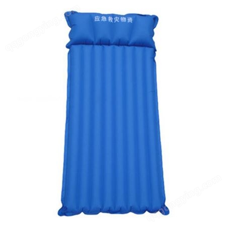 野营户外自动充气式床垫带充气枕防水救灾气床垫