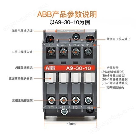 原装ABB交流接触器A300-30-11 A75-A110-A145-A18-3