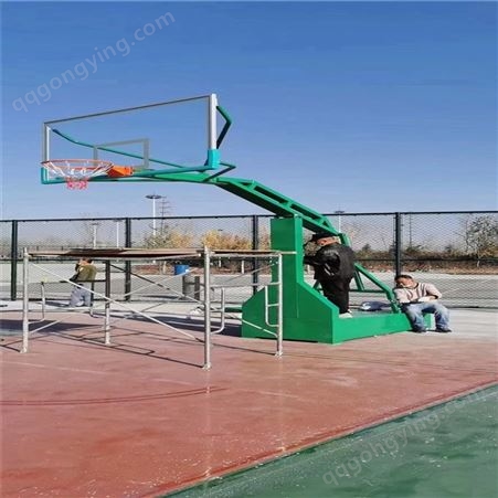 液压可升降 移动式 户外篮球架 多种样式 益汇体育可定制