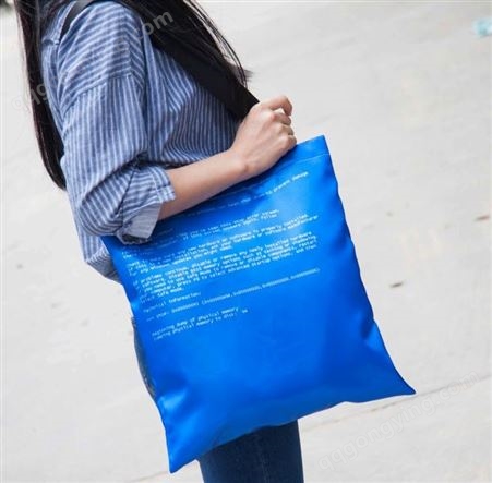 义彩 复合布艺 手提购物袋 便携收纳 单肩书包 2018年秋季上市