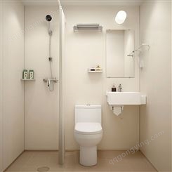 整体卫浴 BU1216 一体式卫生间 SMC整体浴室 装配式洗手间 集成淋浴房