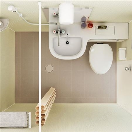 整体卫浴 卫生间房 集成卫浴一体式 淋浴浴室公寓酒店宾馆木屋
