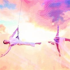 空中芭蕾表演 创意活动演艺 氦气球空中舞蹈 专业