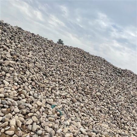 韩玉矿产 人工湖铺垫造景8-16公分石笼墙造景用大块鹅卵石 河卵石