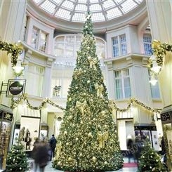 大型绿色组合圣诞树 圣诞美陈变幻装饰 户外节日商场广场气氛装扮 天地物资