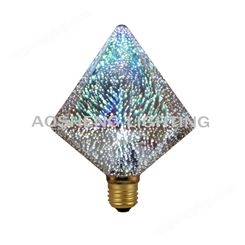 3D D125 LED灯丝装饰灯泡 D125钻石 3D LED灯丝灯泡