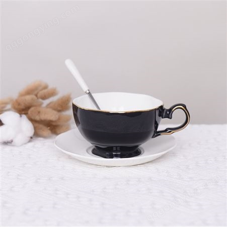 欧式创意陶瓷大容量花茶水杯套装骨瓷办公室咖啡壶单人壶杯碟礼品