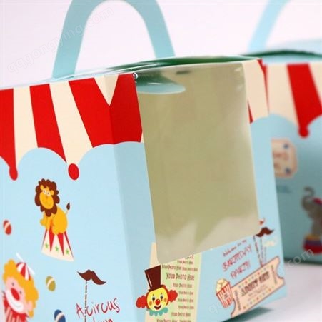 彩盒定制亚马逊点心饼干盒定做ins风蛋糕慕斯包装纸盒印刷