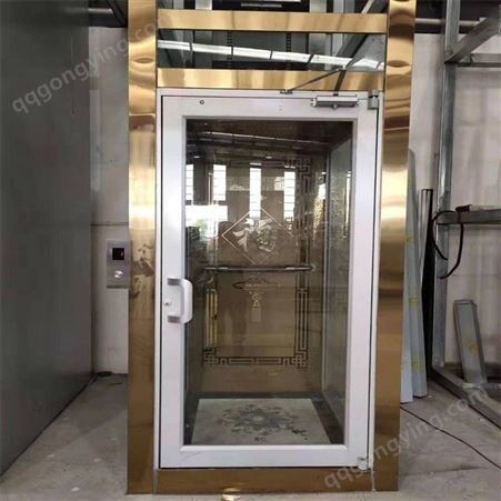 鑫西子终身维修噪音低运行平稳螺杆式别墅电梯