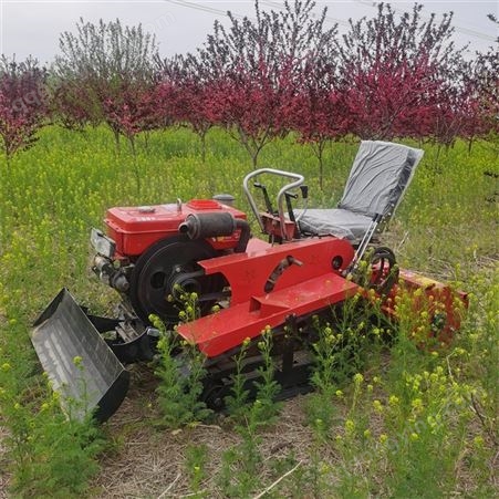 农用履带拖拉机 大型多功能微耕机 四缸旋耕机大马力开沟施肥机
