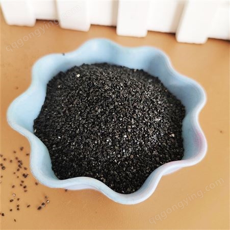 造型用黑色耐火石英砂滤料 工程用普通40-70目石英砂