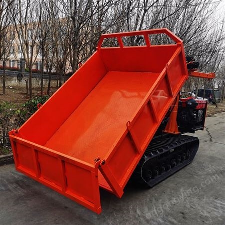 0.6-8吨山地 水田 泥地 工程用履带运输 农用 履带式搬运车自卸车