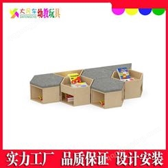 广西幼儿园橡胶木组合柜 书包柜 玩具柜配套设备