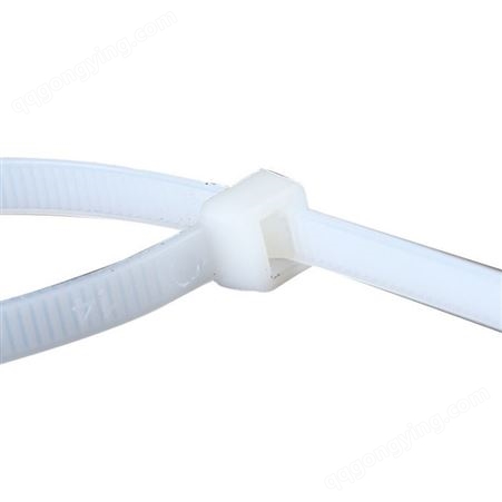 非标塑料扎带 厂家批发自锁式尼龙扎带8*450mm 白色尼龙扎带