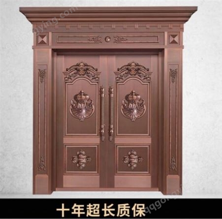 真铜门价格多少钱 钢铜门 别墅大门 北京铜门