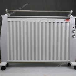 厂家生产济南百旗 壁挂式电暖器 家用碳晶电暖器  双面发热 承接煤改电 2000瓦功率