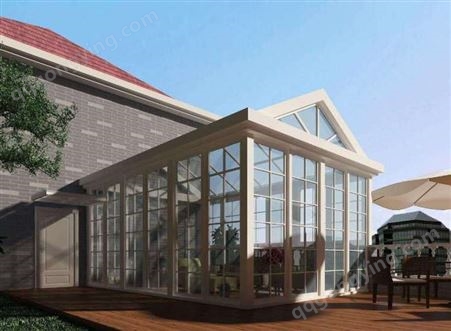 铝材玻璃屋顶阳光房防晒别墅露台阳光房户外可移动玻璃房