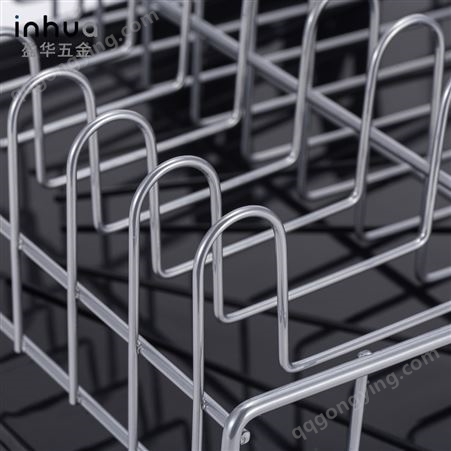 YH-483创意厨房单层沥水碗架纳米工艺多功能配置餐具收纳置物架