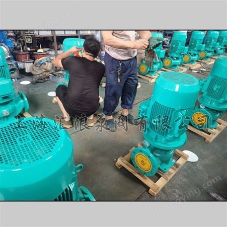 IHG32-160 不锈钢海水泵 DN32 功率1.5KW 304管道泵 扬程32m