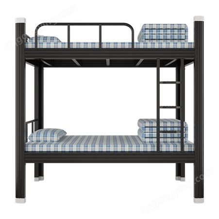上下铺铁床双层铁架床双人学校员工宿舍上下床工人架子高低铁艺床