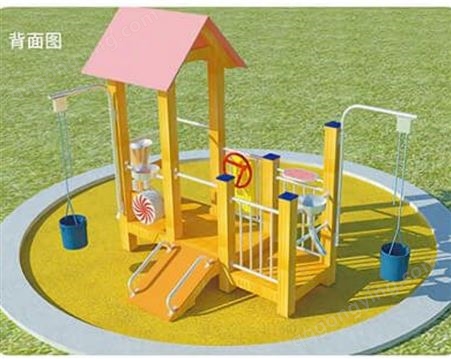 灵动玩沙设备-梦幻款 户外沙池区戏水玩具儿童室外木质大型玩具