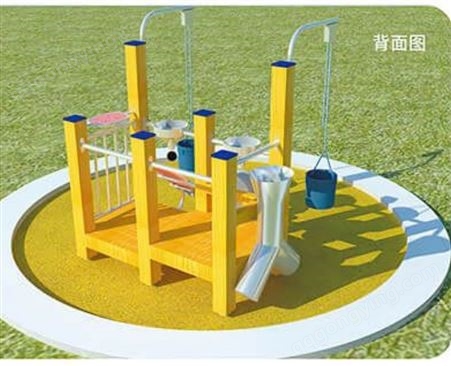 灵动玩沙户外沙池区戏水玩具儿童室外木质玩沙设备沙水游戏