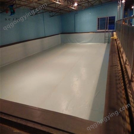 钢结构泳池防水施工 防水胶膜  防滑耐用 可干铺  融科