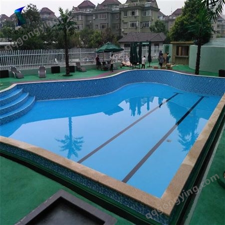 钢结构泳池防水施工 防水胶膜  防滑耐用 可干铺  融科