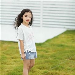 夏季男童装童装尾货 麦哒哒儿童服装品牌 韩版儿童裙装