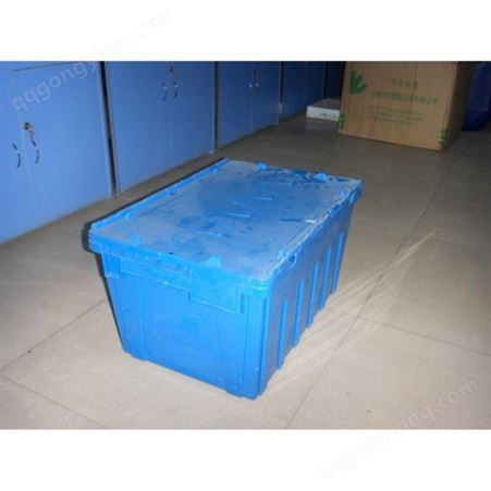 蓝色塑料箱 塑料筐 厂家销售 顺成