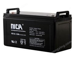 MCA锐牌蓄电池FC12-120铅酸免维护 锐牌12V120AH蓄电池UPS应急电源