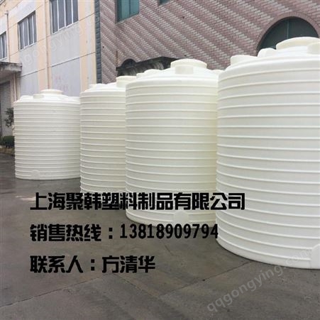 江苏200Lpe水箱/全新圆柱形蓄水罐/聚韩滚塑一次成型水箱