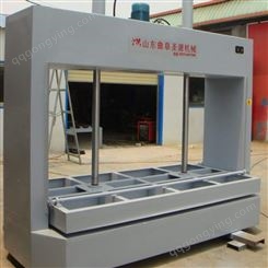 分段式木门冷压机 家具板件快速压板机 50吨木工压机产地货源