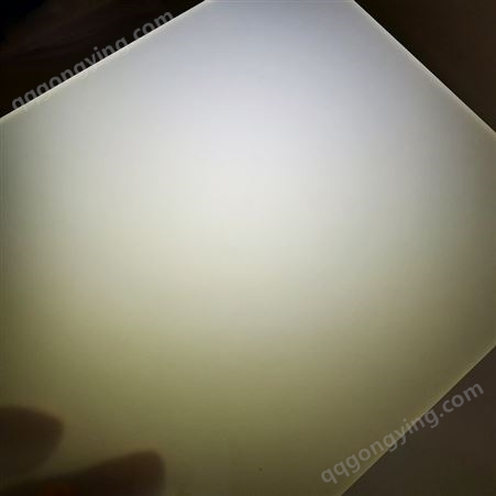 秦皇岛乳白色PS有机玻璃板磨砂扩散板亚克力灯罩板透光板灯光片柯创散光板