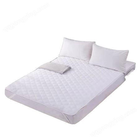酒店布草加厚保护垫 宾馆床垫保护罩床护垫定制批发防脏垫