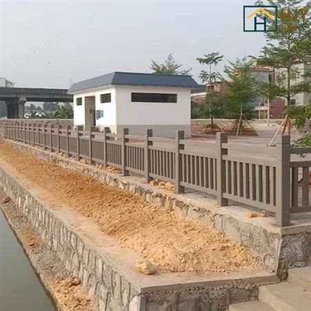 广州仿木栏杆厂家 园林景观护栏工程承接 广州仿木护栏定制 好家园