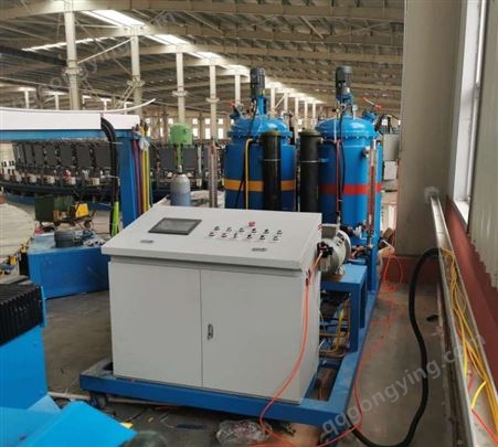 韩国浇注机头聚氨酯高压发泡机 绿州PU发泡机