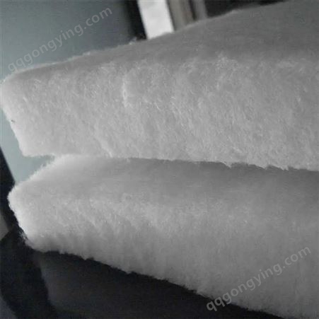 白色沙发无纺布喷胶棉 床上用品填充环保纤维填充棉宠物窝棉
