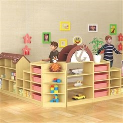 幼儿家具 卡通人物玩具组合柜 储物柜书包柜 培训机构专业定做