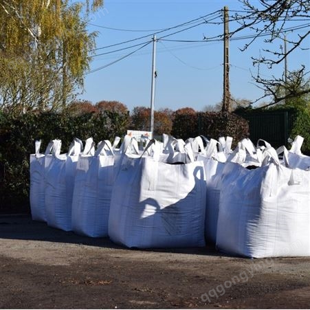 厂家可定制全新白色吨袋1吨加厚集装袋太空袋吨包袋2吨桥梁预压