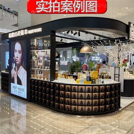 原厂团队安装 化妆品展柜定制 滁州化妆品展柜厂家 齐甄
